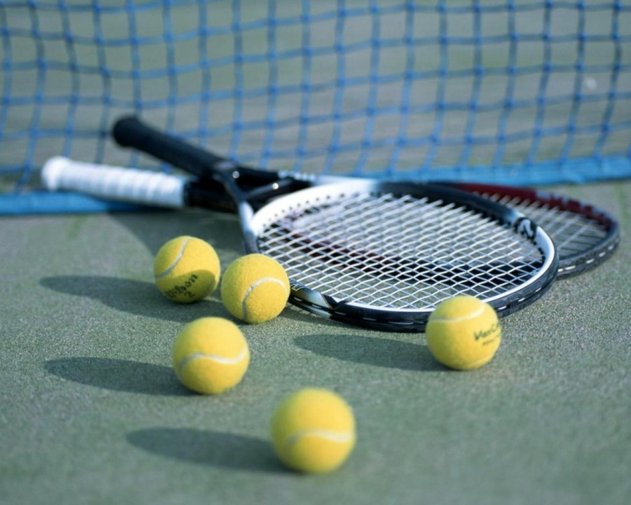 Tennis Ball And Racket By The Wallpaper HD