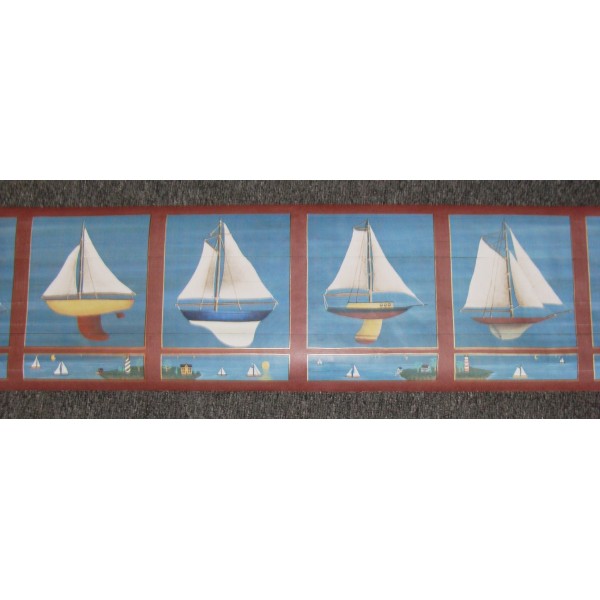 Yachts Nautical Wallpaper Border   Wallpaper Brokers Melbourne