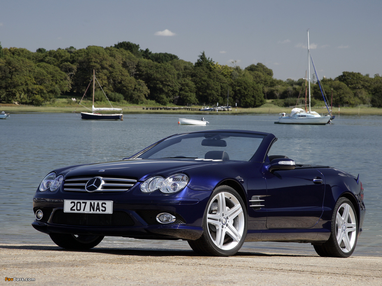 Wallpapers of Mercedes Benz SL 500 Sports Package UK spec