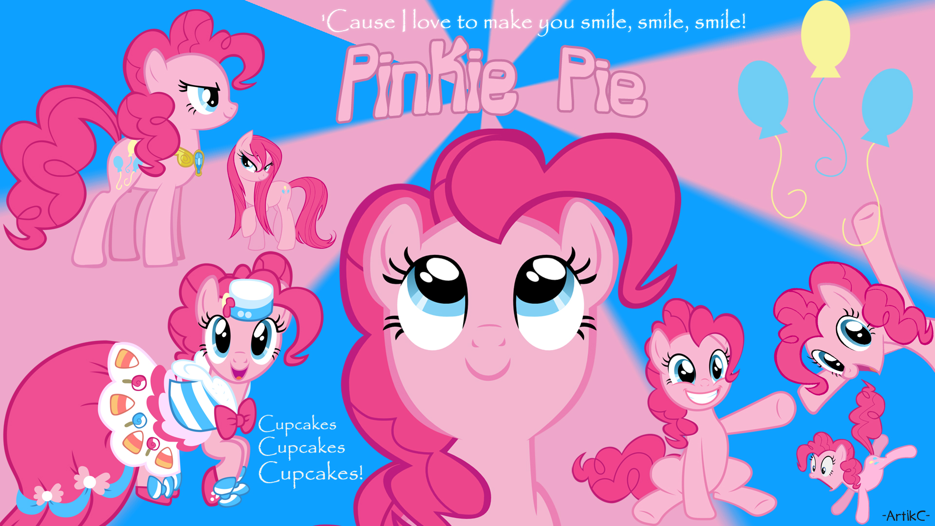 Pinkie Pie Ac Wallpaper My Little Pony Friendship Is Magic
