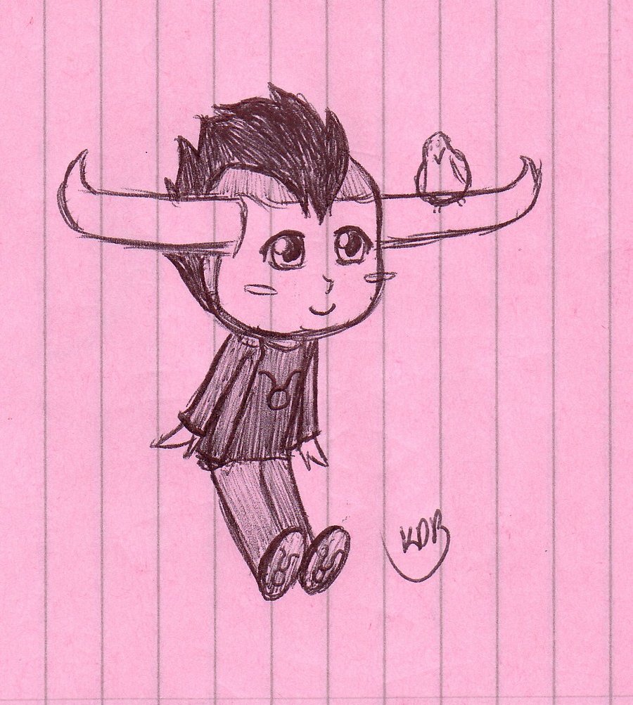 Chibi Tavros Heart By Soulreaperpower