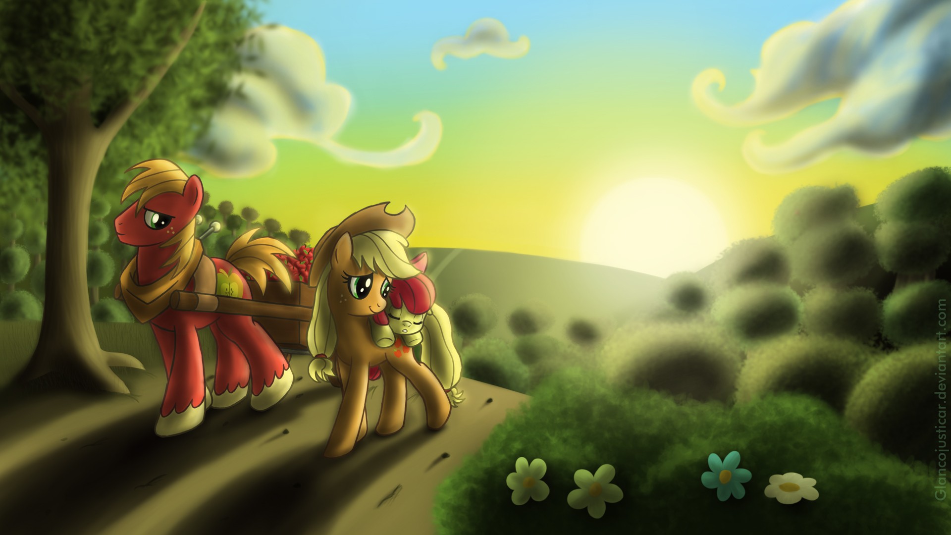 My Little Pony Friendship Is Magic Applejack Wallpaper HD