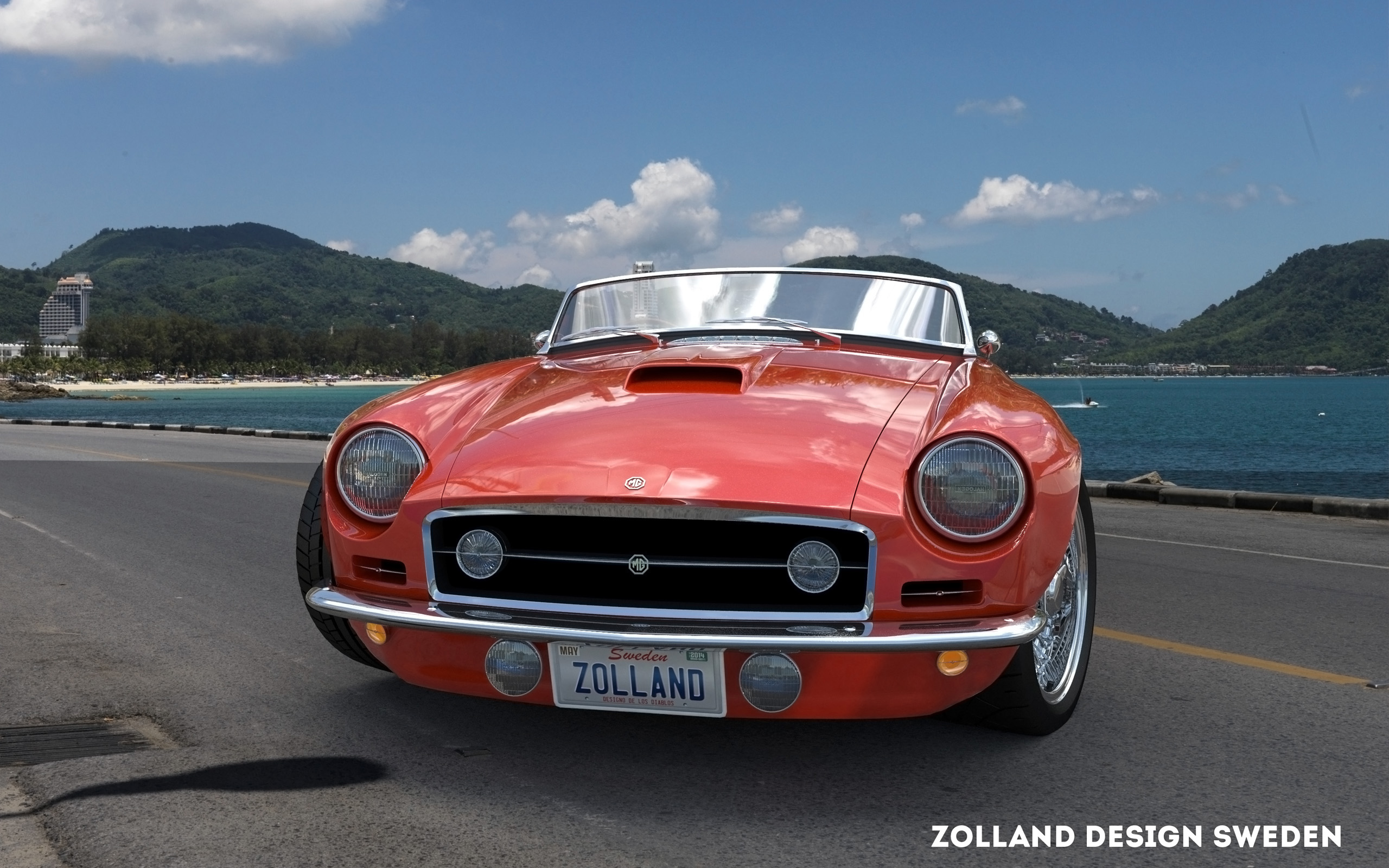 Zolland Design Mg Mgb Static Wallpaper
