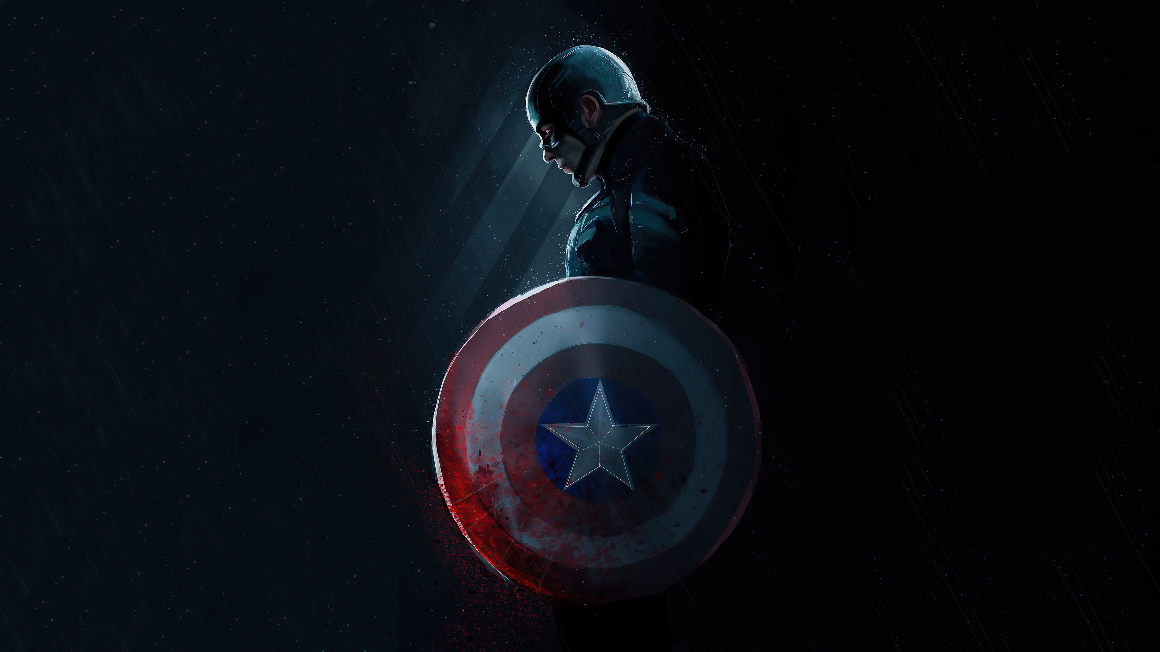 4k Captain America Art Hd Wallpaper Image