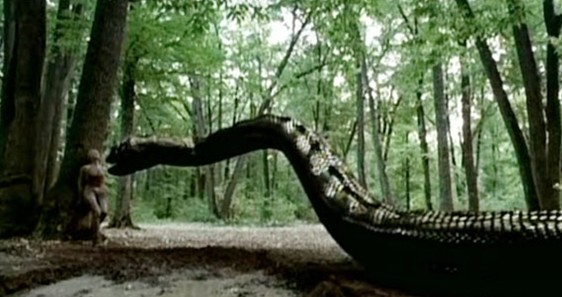 Anaconda Snake Graphics On Movie Wallpaper