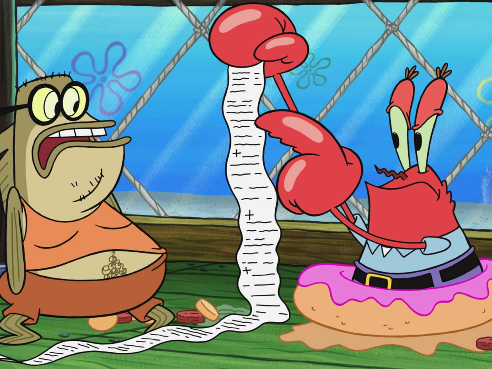 Descargar Fondos De Bubblebass El Pez Verde Fondo Bikini Wallpaper