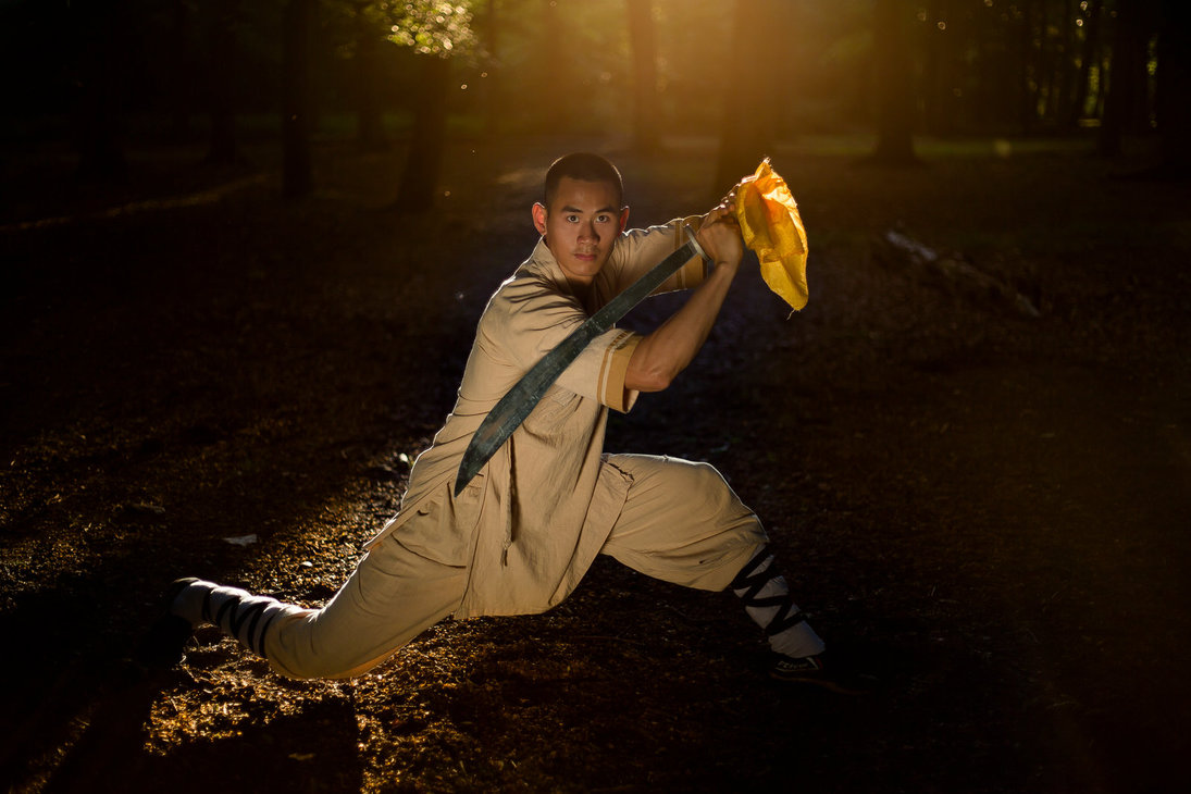 Shaolin Kung Fu Actor Tien Hoang In Bostal Woods By Atmp