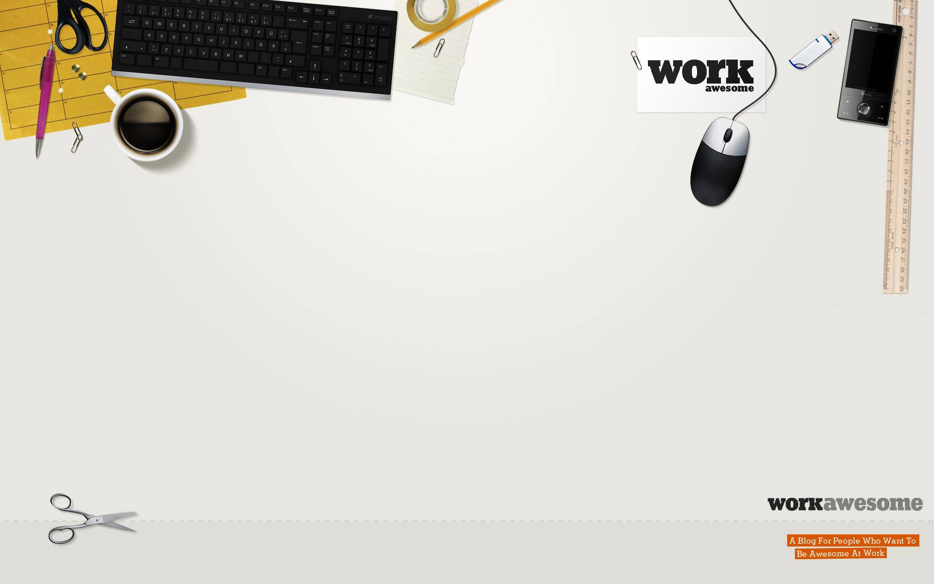 Office Desk Wallpaper