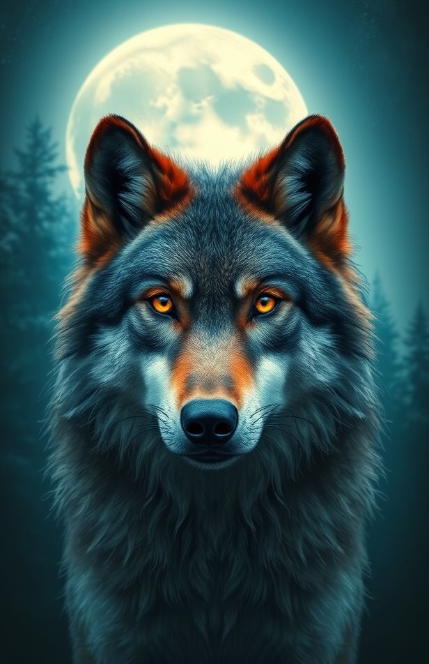 Really Cool Wolf Wallpaper