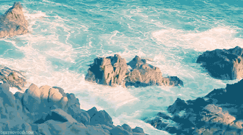 tags gif photography animated sea ocean animation water waves life