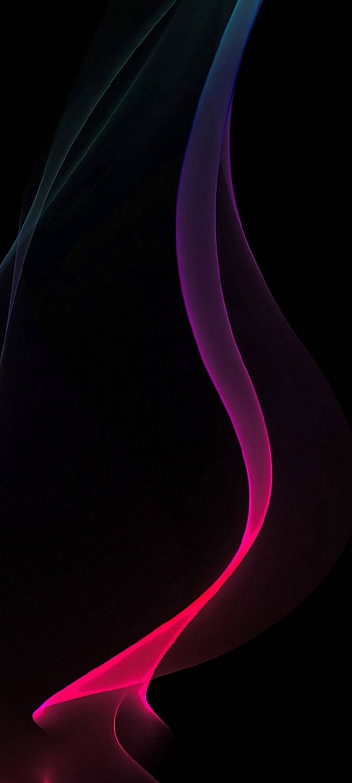 Pink Purple Abstract Layer Wallpaper