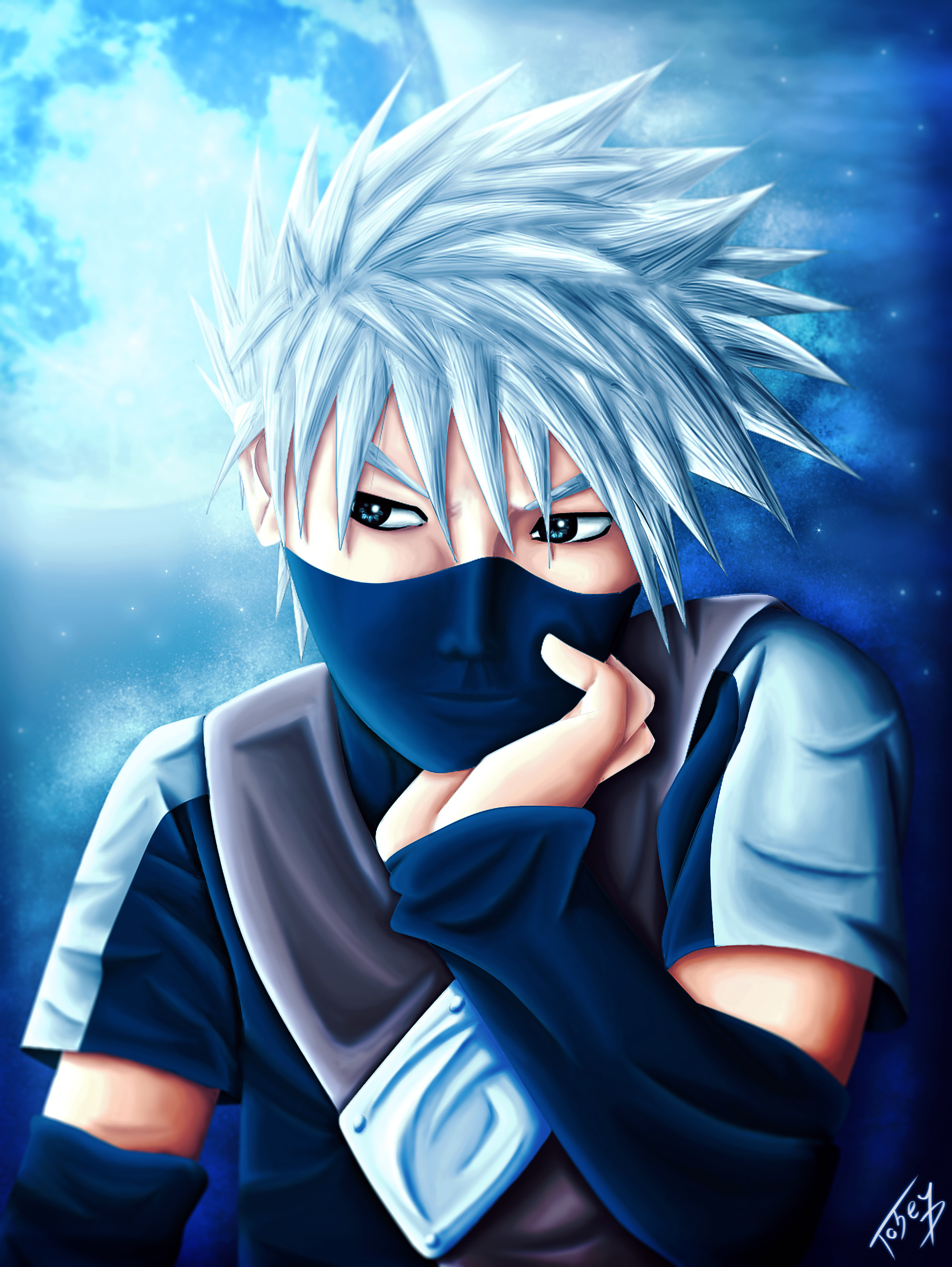 Kakashi Wallpaper 4k iPhone
