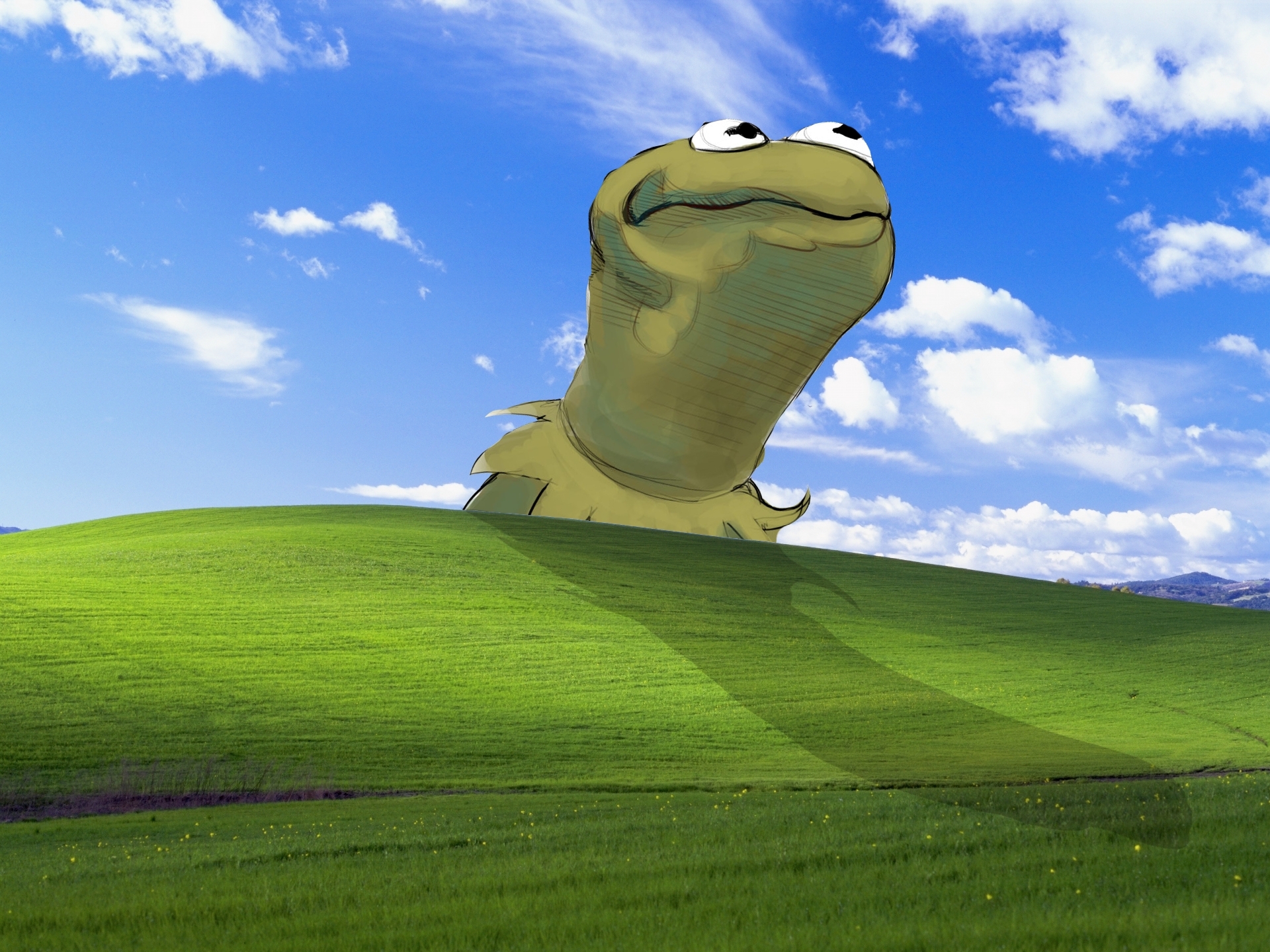 Kermit The Frog Microsoft Windows Muppet Show Wallpaper