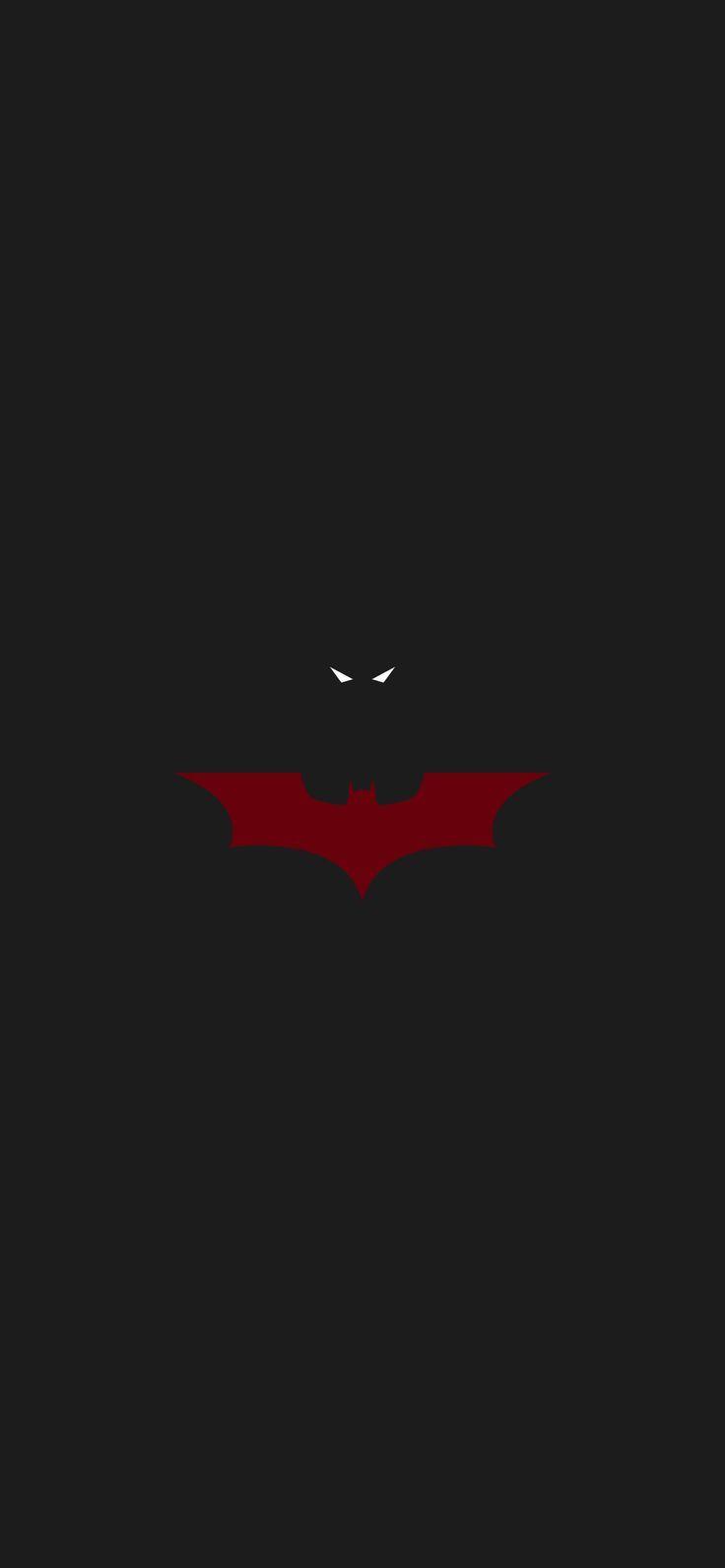 Red Batman Logo iPhone Wallpaper Dc Ics