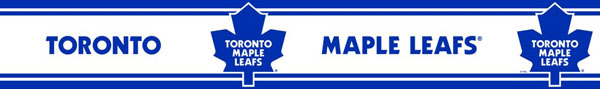 Toronto Maple Leafs Nhl Licensed Wallpaper Border