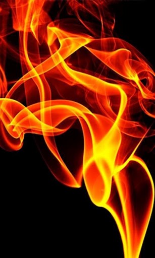 Live Wallpaper Of Moving Fire Looking Burning On Your Desktop