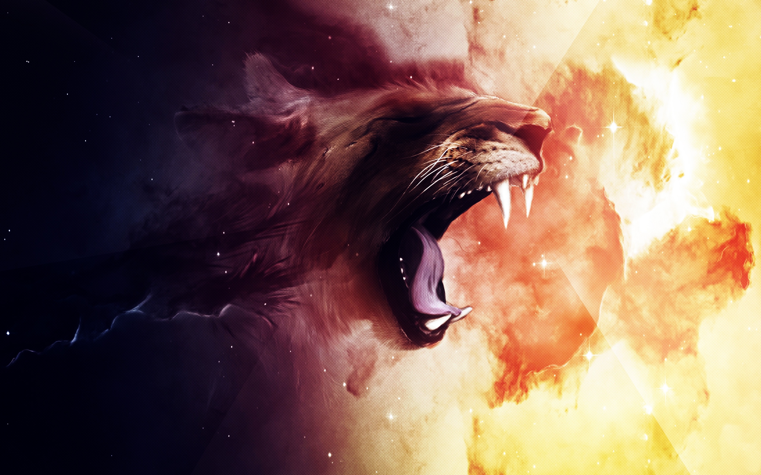 Roaring Lion Wallpaper Hd