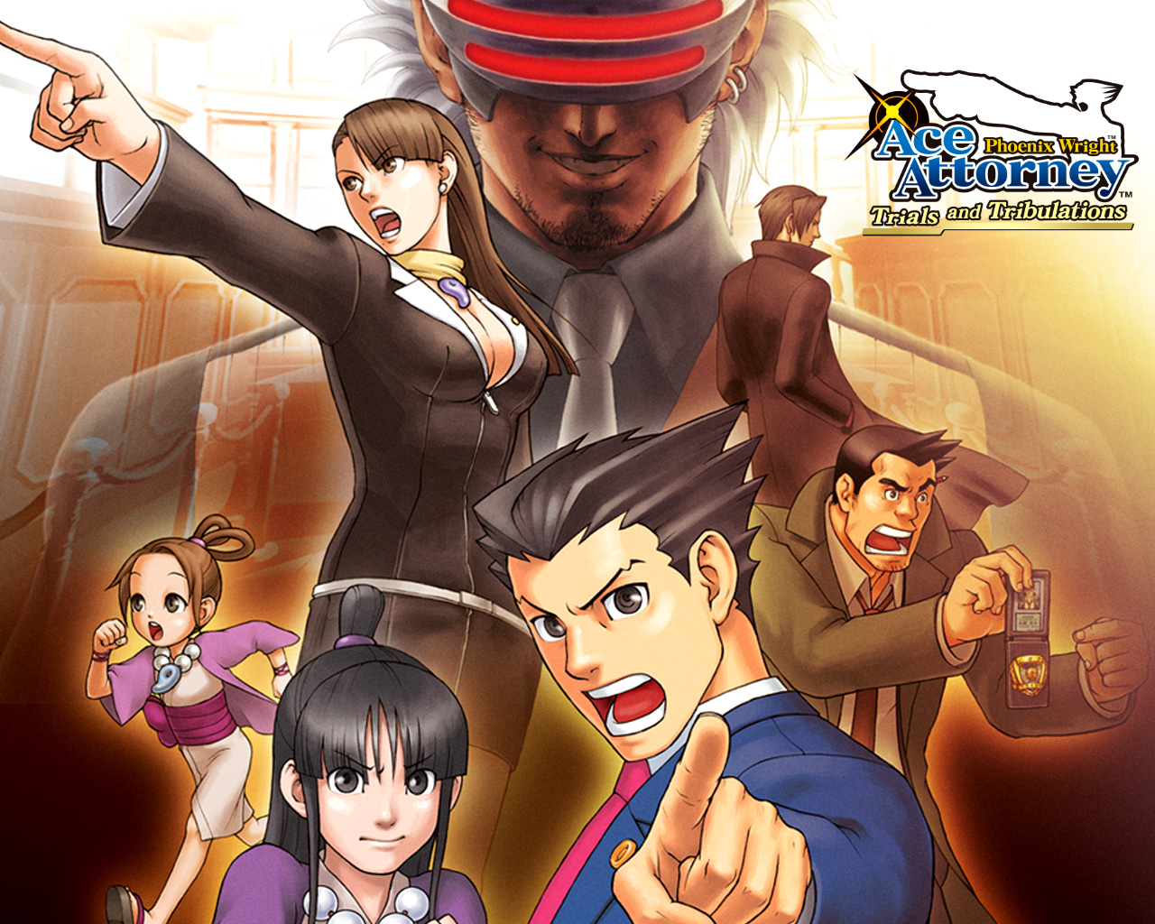 Phoenix Wright Ace Attorney Trials And Tribulations Wallpaper