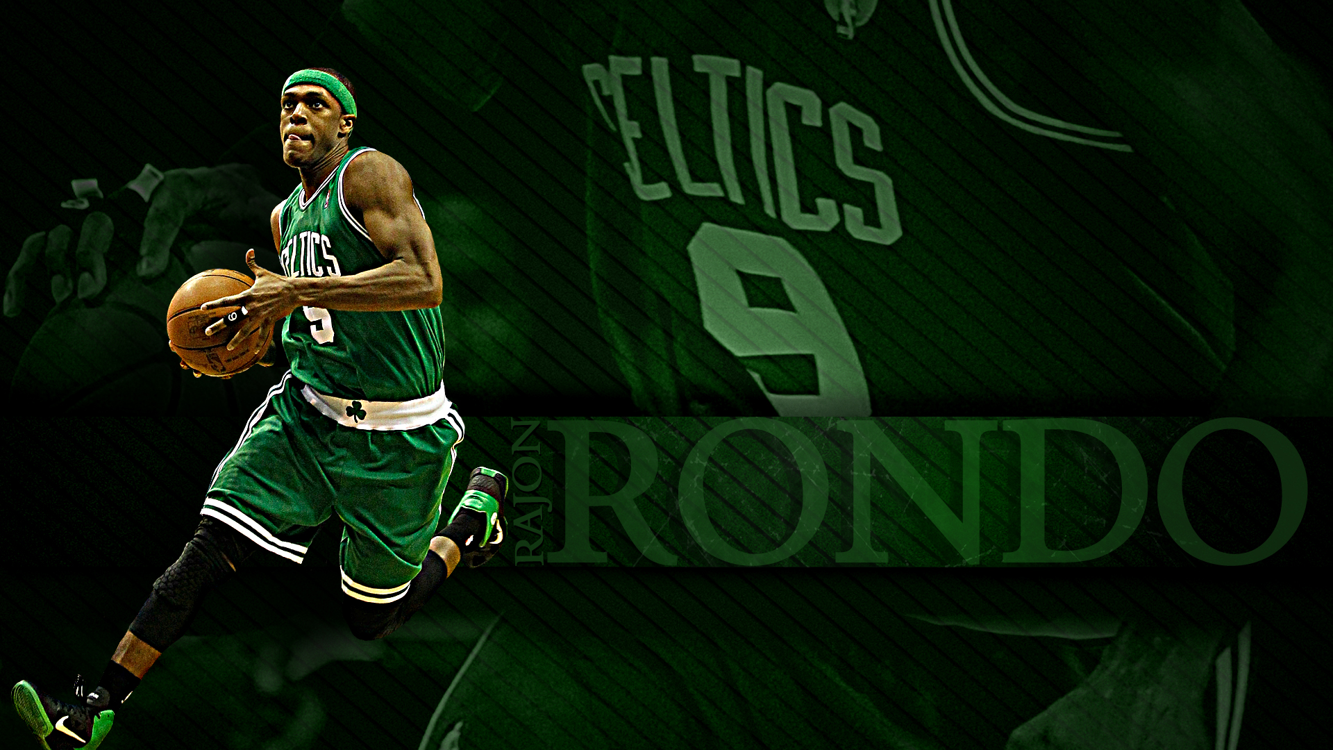 Nba Basketball Boston Celtics Rajon Rondo