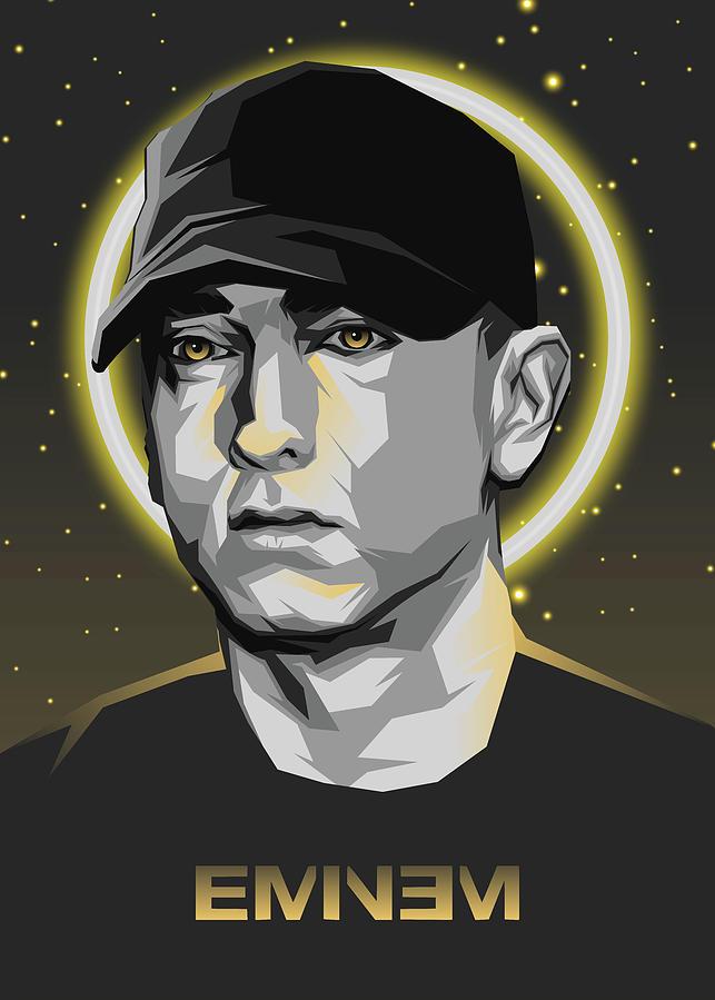 🔥 Free download Eminem Digital Art by Lucky Dream Pixels [643x900] for ...