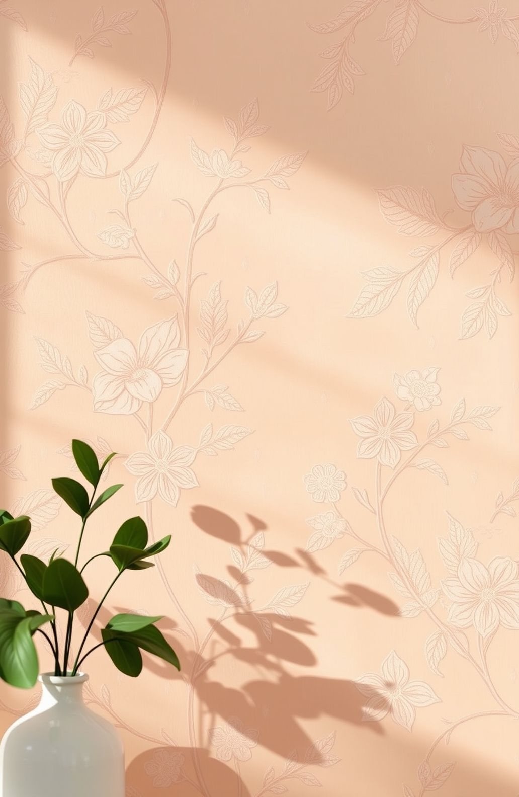 Peach Color Wallpaper