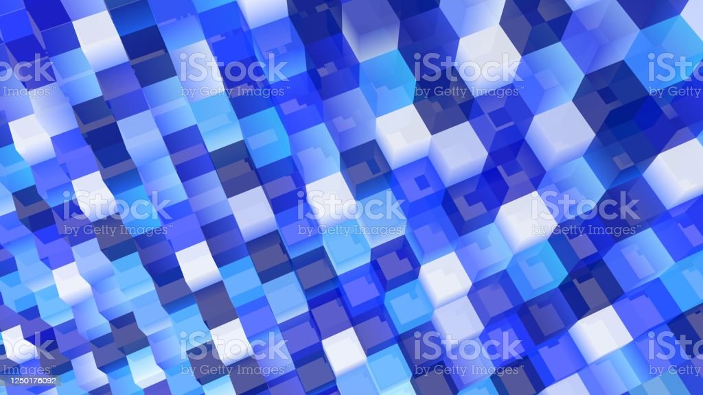 Cubes Background Colorful Wallpaper 3d Rendering Abstract