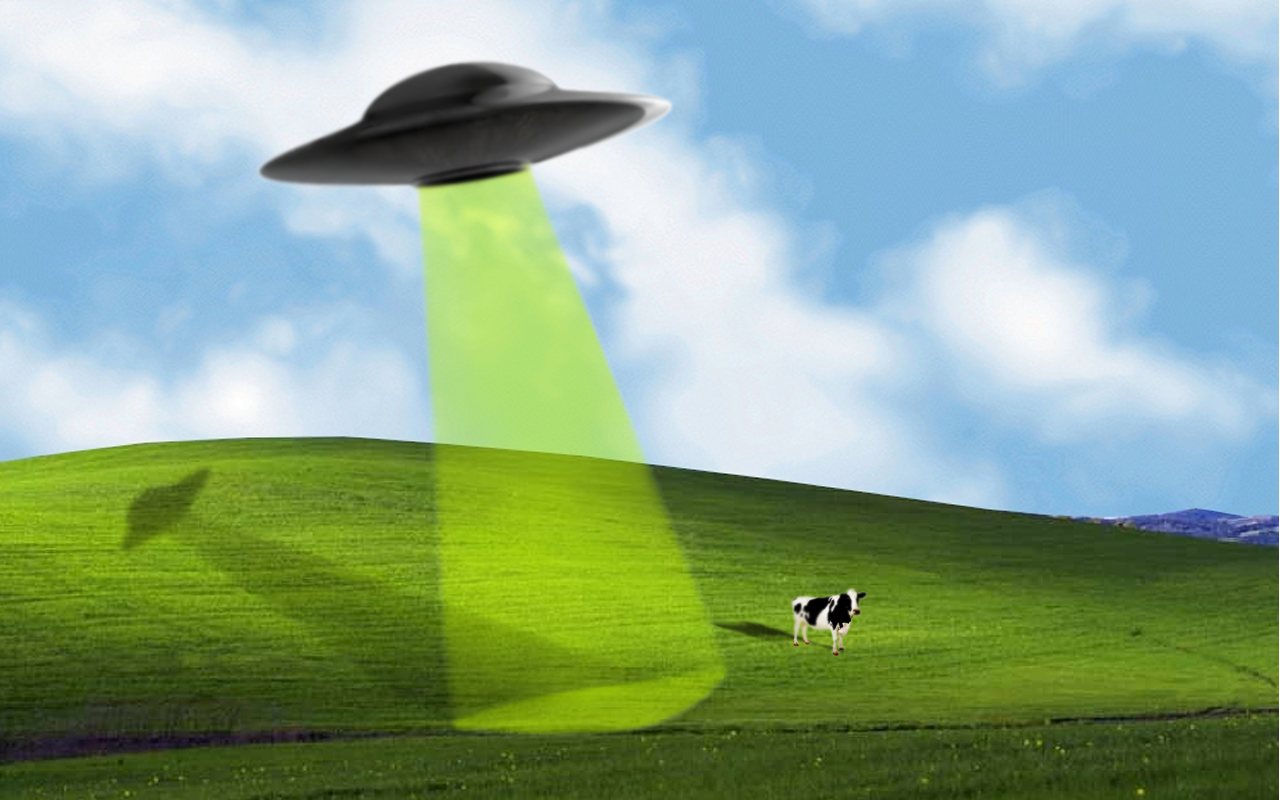 Free Download Bliss Windows Wallpaper 1280x800 Bliss Windows Xp Cows Ufo 1280x800 For Your Desktop Mobile Tablet Explore 49 Bliss Wallpaper Download Windows Xp Bliss Wallpaper Xp Bliss Wallpaper