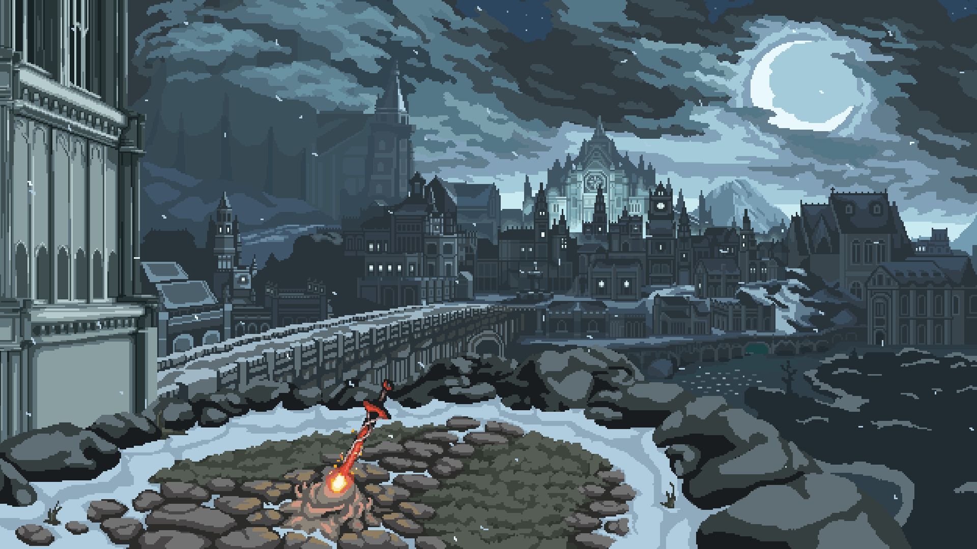 Pixel Game Wallpaper