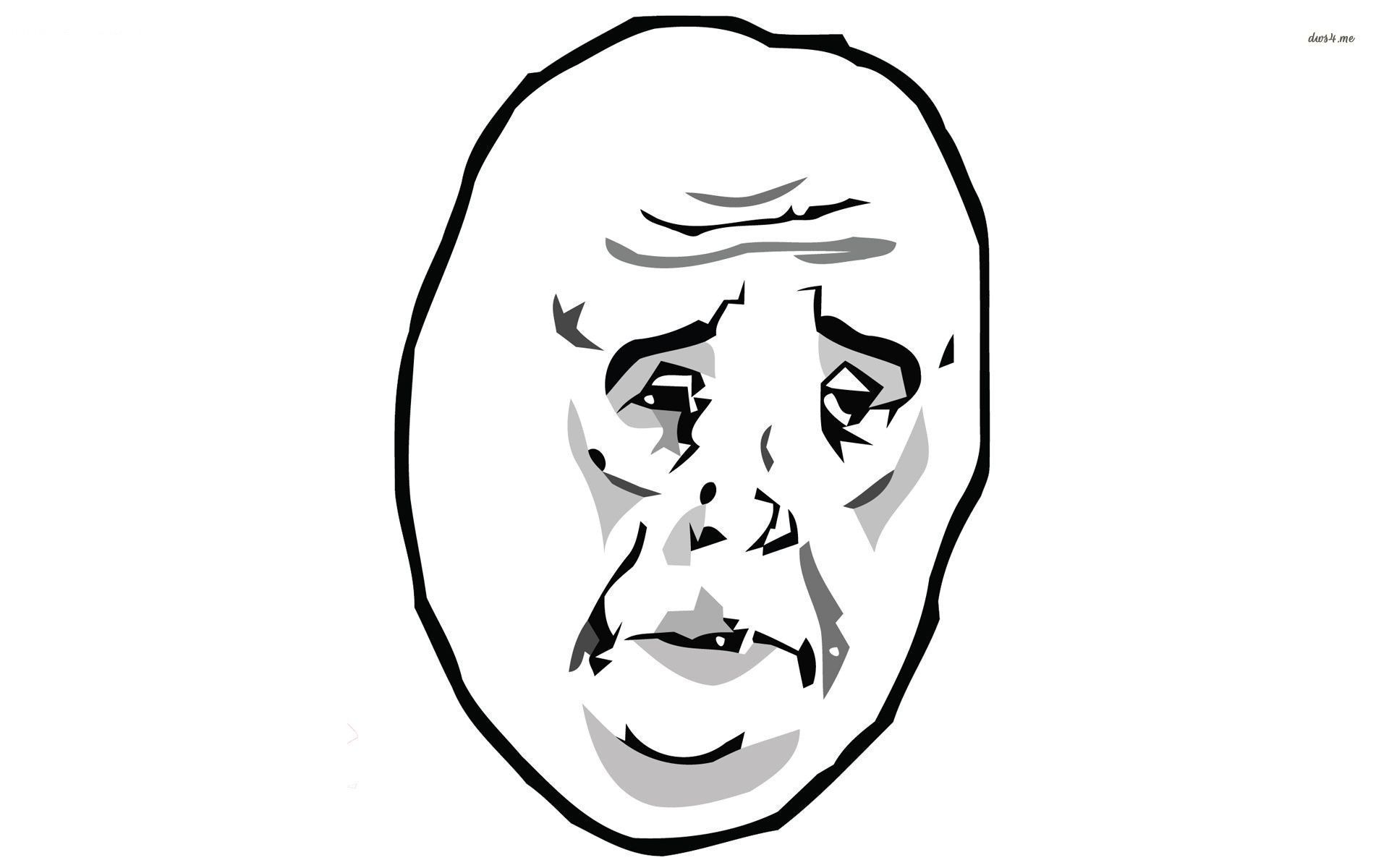 Meme Face Wallpaper On