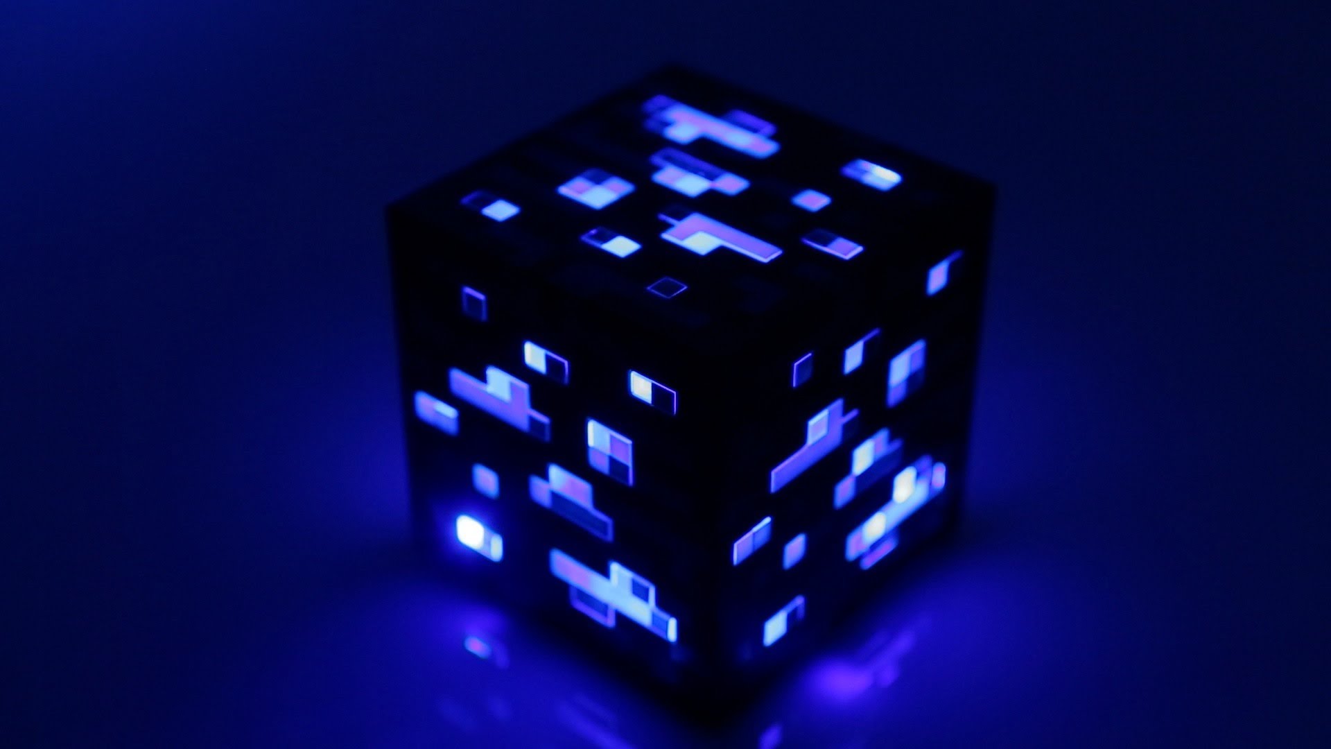 Minecraft Light Up Diamond Ore from ThinkGeek