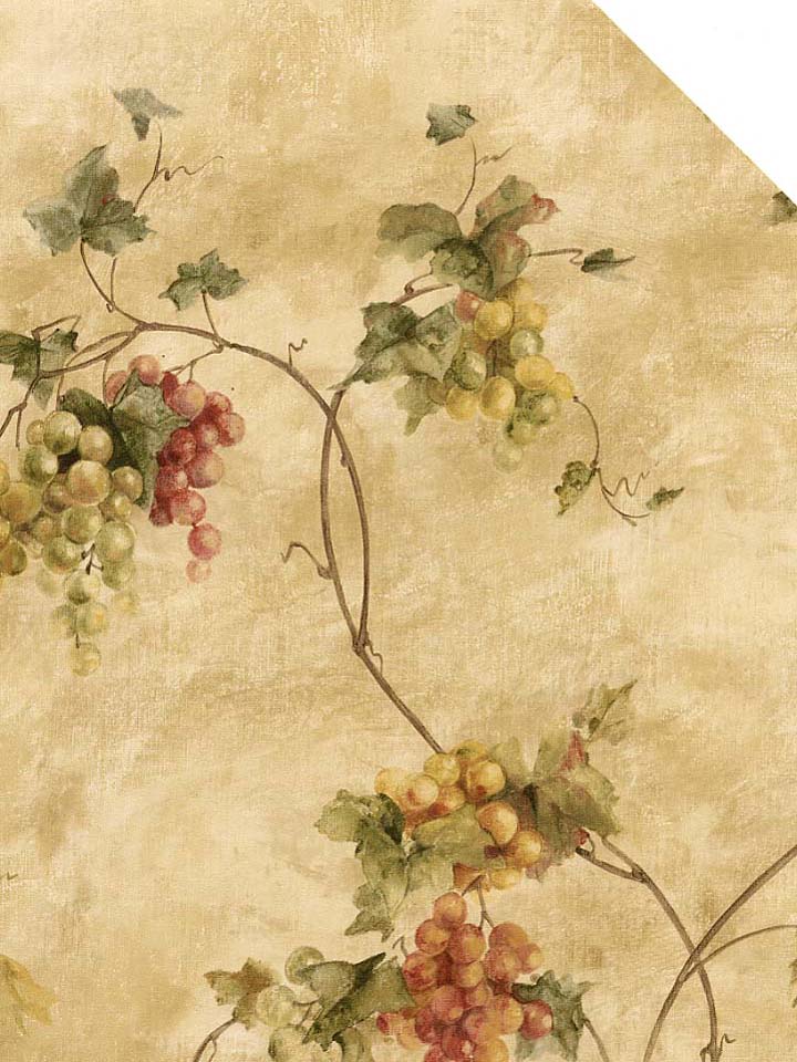 Grape Wallpaper Border Tuscany Grapes A