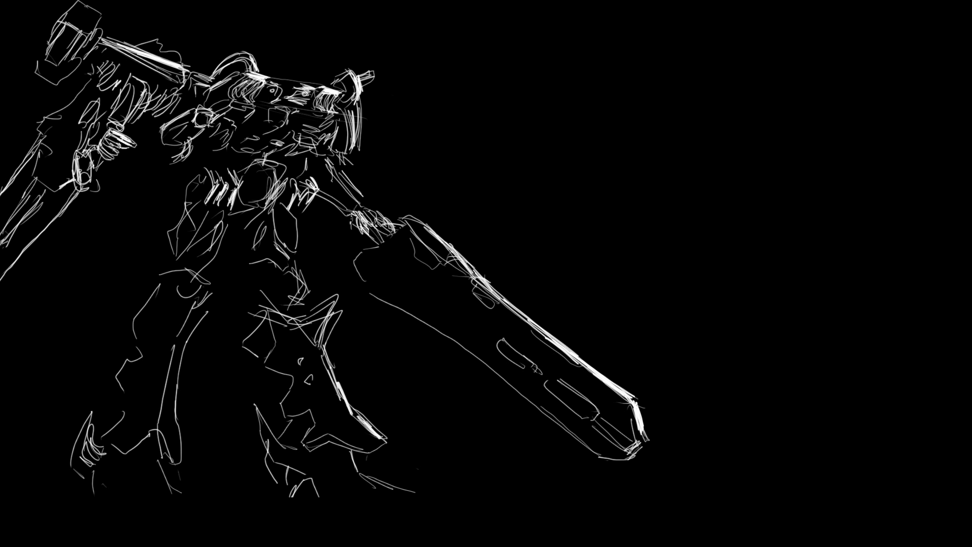 Gundam Puter Wallpaper Desktop Background Id