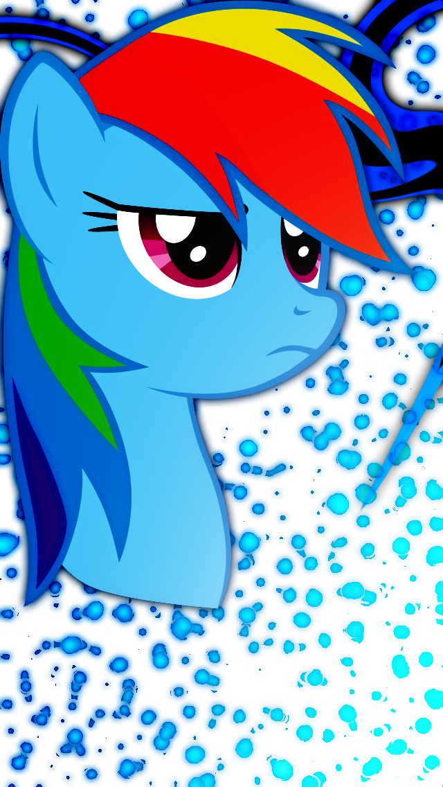 iPhone Rainbow Dash Wallpaper By Game Beatx14