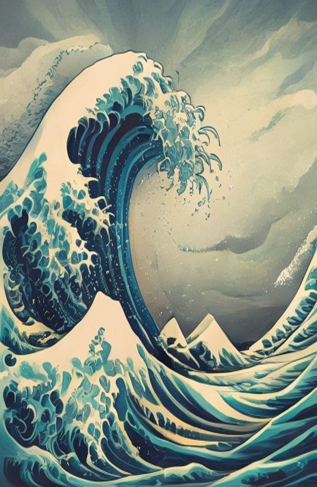 Great Wave Off Kanagawa Wallpaper