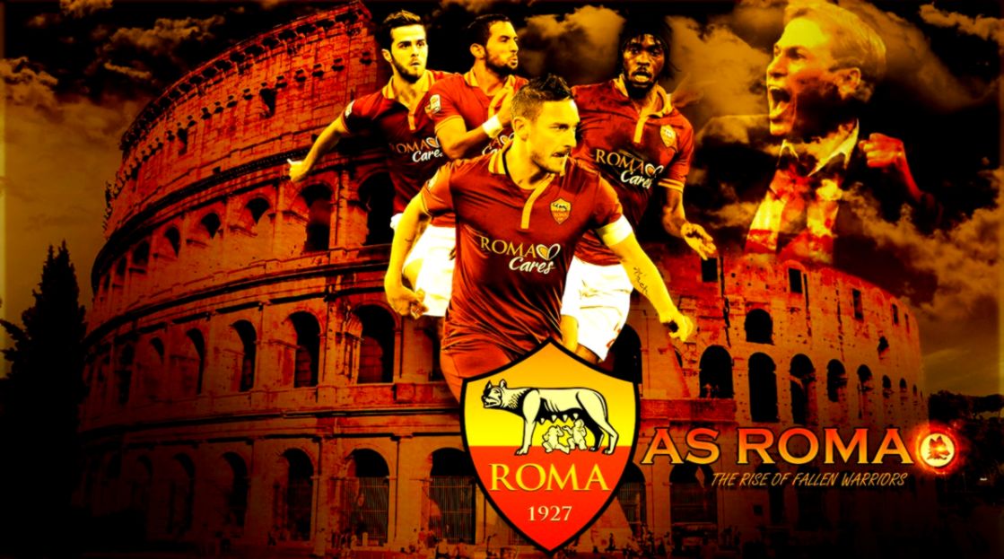 Hq As Roma Wallpaper Background Desktop Colorful