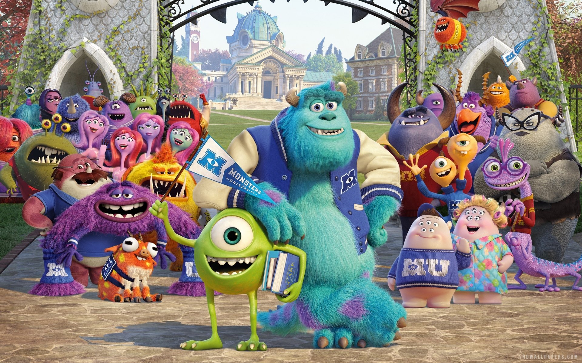 96 Monsters University HD Wallpapers Background Images