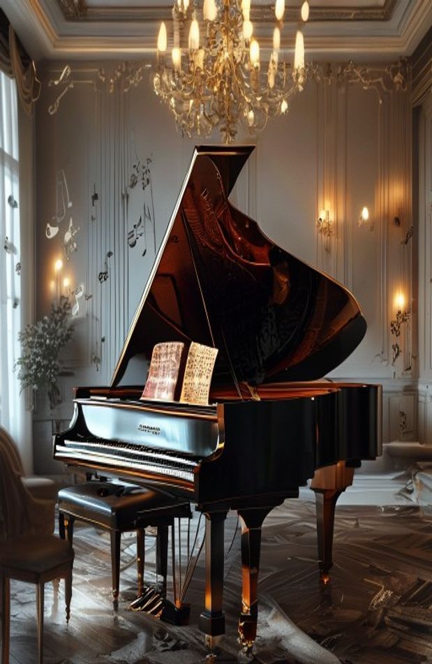 Grand Piano Wallpaper