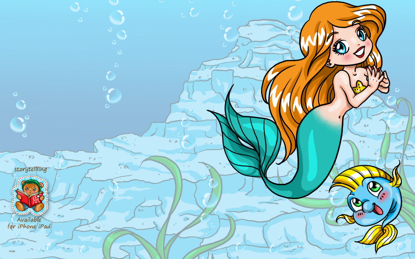 Little Mermaid Desktop Wallpaper