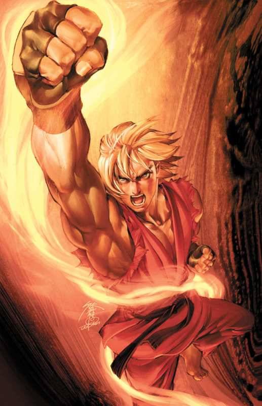 Ken Dragon Punch Street Fighter Picture