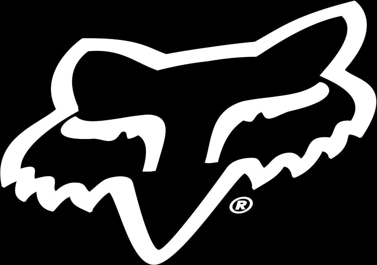 Fox Logo In Black Wallpaper