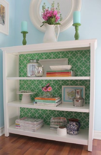 Wallpaper The Back Of A Book Case Stock Is Inexpensive And