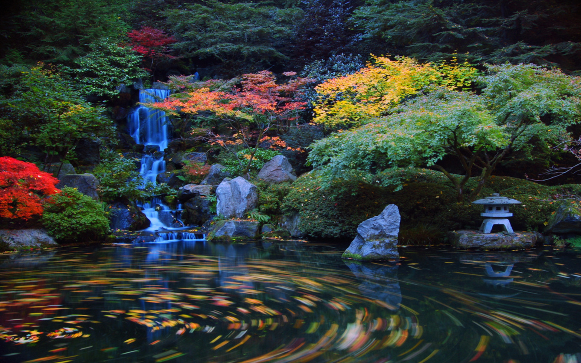 Wallpaper Background Desktop Japanese Garden
