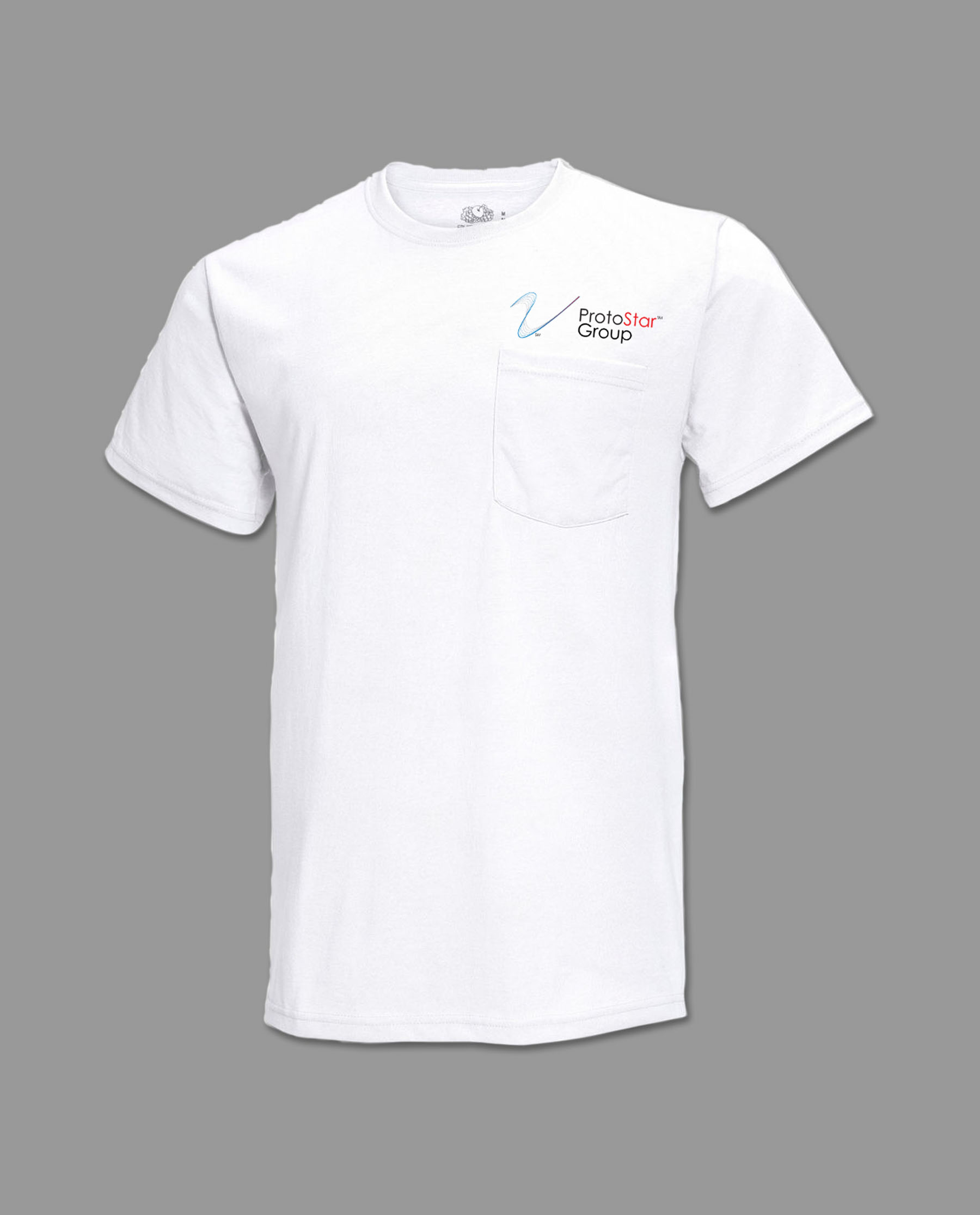 Protostar Group T Shirt Gray Background