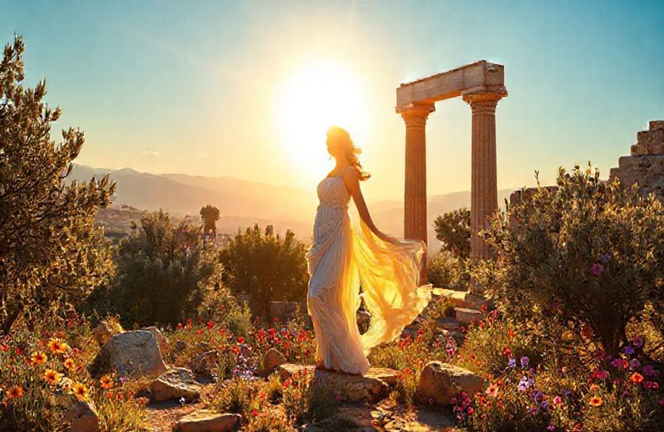 Greek Goddess Wallpaper