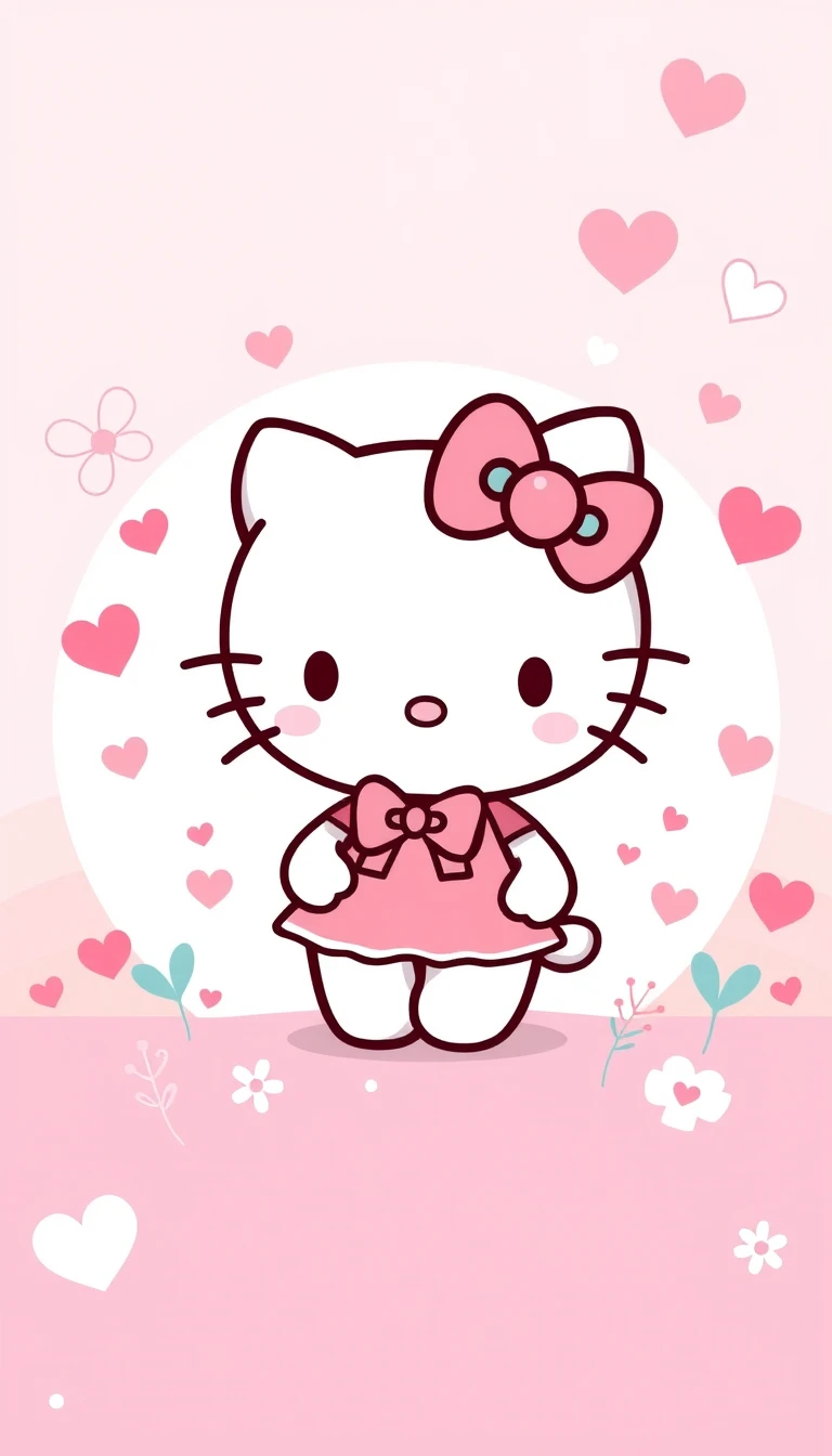Hello Kitty Wallpaper Pink