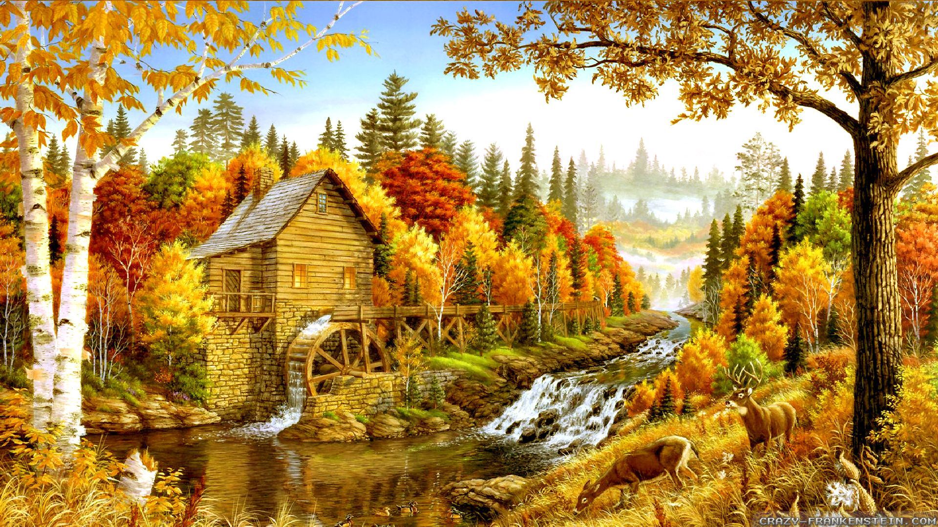 Autumn Landscape Wallpaper Wallpapersafari