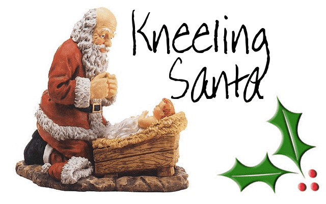 Bowing To Baby Jesus Before The Infant Is