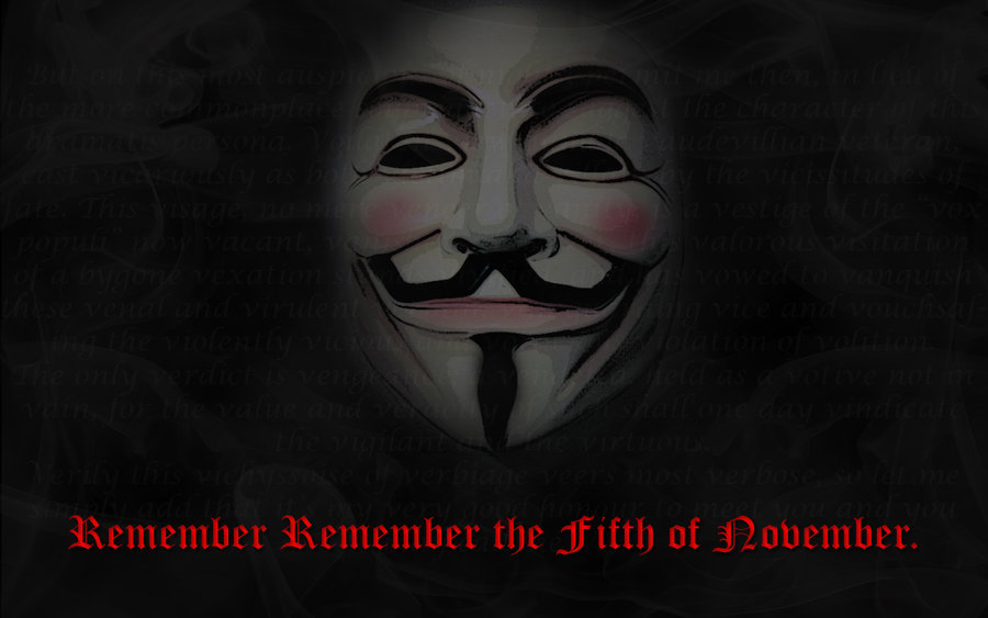 Guy Fawkes Mask Wallpaper By Themajesticgoat