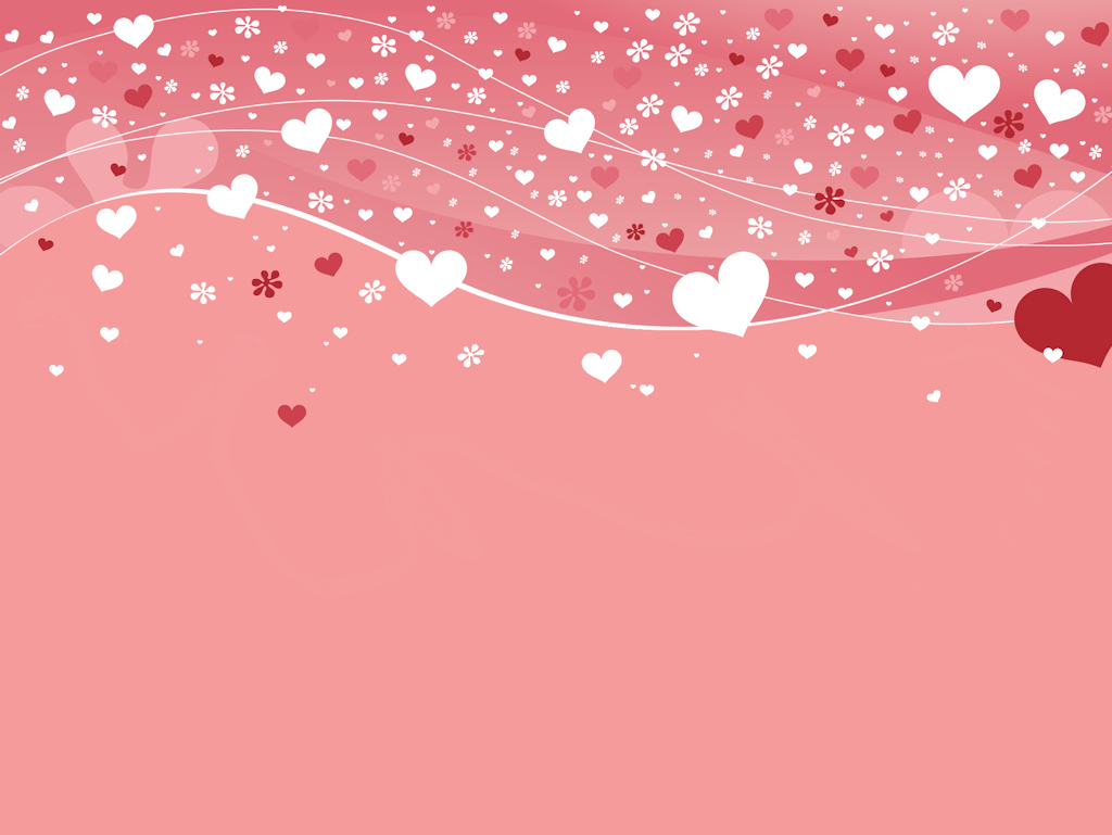 Heart Pink Love Wallpaper Cute Background Abstract