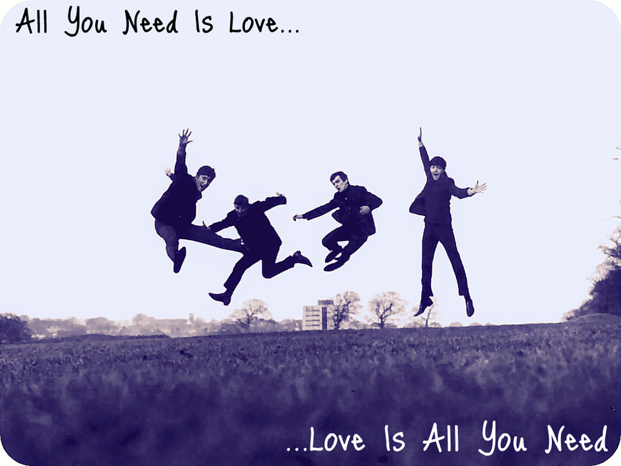 The Beatles Desktop Wallpaper by Lavender Lavy on
